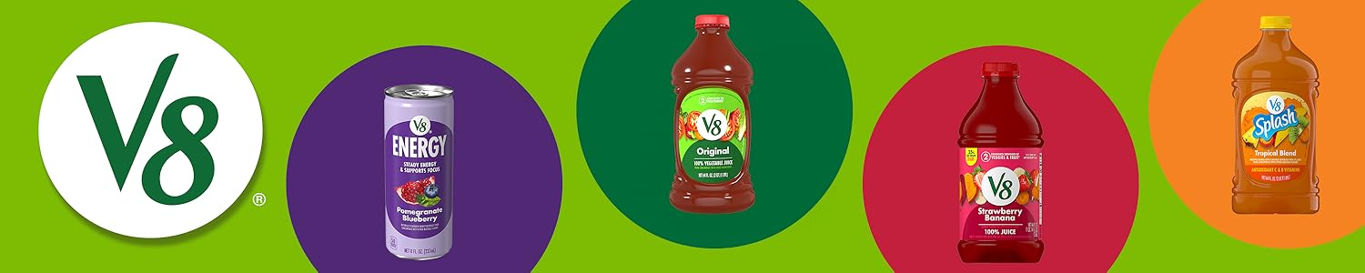 V8 | Drink Your Vegetables – Since 1933, The Original 8-Veg Nutrient-Dense Juice