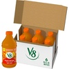 image:imageV8 Deliciously Green 100 Fruit and Vegetable Juice 46 fl oz BottlePeach Mango
