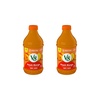 image:imageV8 Deliciously Green 100 Fruit and Vegetable Juice 46 fl oz BottlePeach Mango