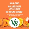 image:imageV8 Deliciously Green 100 Fruit and Vegetable Juice 46 fl oz BottlePeach Mango