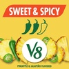image:imageV8 Deliciously Green 100 Fruit and Vegetable Juice 46 fl oz BottlePineapple Jalapeno