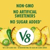 image:imageV8 Deliciously Green 100 Fruit and Vegetable Juice 46 fl oz BottlePineapple Jalapeno
