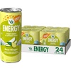 image:imageV8 Energy Peach Mango Energy Drink 8 fl oz Can 12 PackPear Ginger