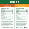 image:imageV8 Energy Peach Mango Energy Drink 8 fl oz Can 12 PackVariety Pack  Peach Mango  Orange Pineapple