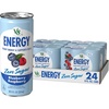 image:imageV8 Energy Peach Mango Energy Drink 8 fl oz Can 12 PackZero Sugar Blueberry Raspberry