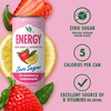 image:imageV8 Energy Peach Mango Energy Drink 8 fl oz Can 12 PackZero Sugar Strawberry Lemonade