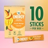 image:imageV8 Energy Peach Mango Energy Drink Powder 10 oz Packet 10 CountPeach Mango