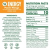 image:imageV8 Energy Peach Mango Energy Drink Powder 10 oz Packet 10 CountPeach Mango