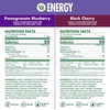 image:imageV8 Energy Pomegranate Blueberry Energy Drink 8 fl oz Can 12 PackVariety Pack  Black Cherry and Pomegranate Blueberry