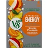 image:imageV8 Energy Sparkling Orange Pineapple Juice Energy Drink 115 fl oz Can 4 PackOrange Pineapple