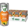 image:imageV8 Energy Sparkling Orange Pineapple Juice Energy Drink 115 fl oz Can 4 PackOrange Pineapple