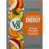 image:imageV8 Energy Sparkling Orange Pineapple Juice Energy Drink 115 fl oz Can 4 PackOrange Pineapple
