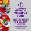 image:imageV8 Energy Sparkling Orange Pineapple Juice Energy Drink 115 fl oz Can 4 PackSparkling Pomegranate Blueberry