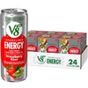 image:imageV8 Energy Sparkling Orange Pineapple Juice Energy Drink 115 fl oz Can 4 PackStrawberry Kiwi