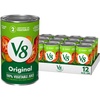 image:imageV8 Low Sodium Original 100 Vegetable Juice Vegetable Blend with Tomato Juice 115 FL OZ Can Pack of 24Original