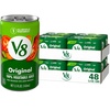 image:imageV8 Low Sodium Original 100 Vegetable Juice Vegetable Blend with Tomato Juice 115 FL OZ Can Pack of 24Original