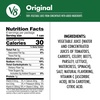 image:imageV8 Low Sodium Original 100 Vegetable Juice Vegetable Blend with Tomato Juice 115 FL OZ Can Pack of 24Original