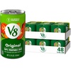 image:imageV8 Low Sodium Original 100 Vegetable Juice Vegetable Blend with Tomato Juice 115 FL OZ Can Pack of 24Original