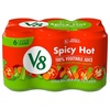 image:imageV8 Low Sodium Original 100 Vegetable Juice Vegetable Blend with Tomato Juice 115 FL OZ Can Pack of 24Spicy Hot
