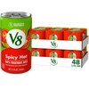 image:imageV8 Low Sodium Original 100 Vegetable Juice Vegetable Blend with Tomato Juice 115 FL OZ Can Pack of 24Spicy Hot