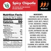 image:imageV8 Original 100 Vegetable Juice Vegetable Blend with Tomato Juice 64 Ounce Bottle Pack of 6Spicy Chipotle