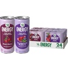 image:imageV8 Energy Pomegranate Blueberry Energy Drink 8 fl oz Can 12 PackVariety Pack  Black Cherry and Pomegranate Blueberry