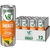 image:imageV8 Energy Sparkling Orange Pineapple Juice Energy Drink 115 fl oz Can 12 Pack