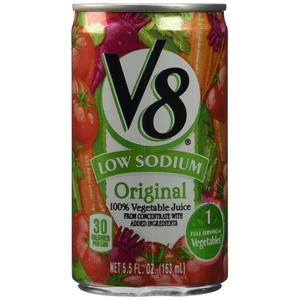 image:imageV8 Original 100 Vegetable Juice 55 fl oz Can 48 PackVegetable