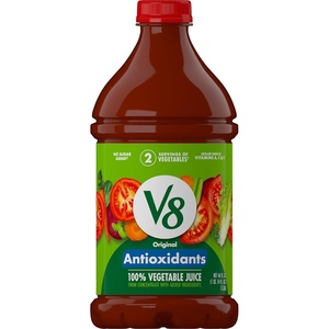 image:imageV8 Original 100 Vegetable Juice Vegetable Blend with Tomato Juice 64 Ounce Bottle Pack of 6Antioxidants