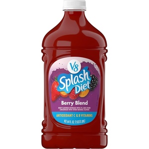 image:imageV8 Splash Watermelon Cherry Flavored Juice Beverage 64 fl oz Bottle 6 PackDiet Berry Blend